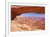 Mesa Arch, Island in the Sky, Canyonlands National Park, Utah, United States of America-Neale Clark-Framed Photographic Print