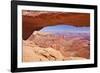 Mesa Arch, Island in the Sky, Canyonlands National Park, Utah, United States of America-Neale Clark-Framed Photographic Print