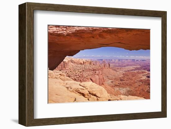 Mesa Arch, Island in the Sky, Canyonlands National Park, Utah, United States of America-Neale Clark-Framed Photographic Print