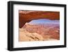 Mesa Arch, Island in the Sky, Canyonlands National Park, Utah, United States of America-Neale Clark-Framed Photographic Print