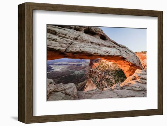 Mesa Arch on the Island in the Sky, Canyonlands National Park, Utah, USA-Art Wolfe-Framed Photographic Print