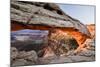 Mesa Arch on the Island in the Sky, Canyonlands National Park, Utah, USA-Art Wolfe-Mounted Photographic Print