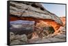 Mesa Arch on the Island in the Sky, Canyonlands National Park, Utah, USA-Art Wolfe-Framed Stretched Canvas