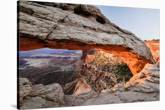 Mesa Arch on the Island in the Sky, Canyonlands National Park, Utah, USA-Art Wolfe-Stretched Canvas