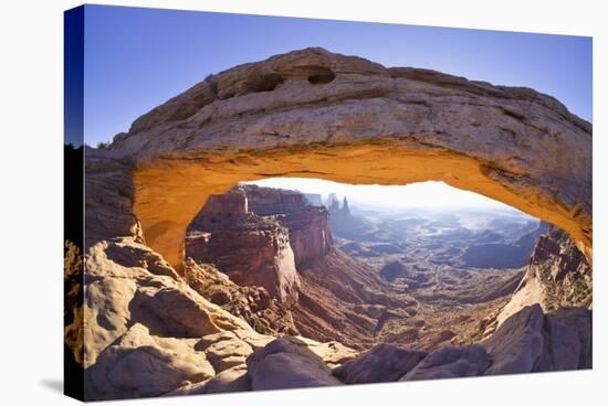 Mesa Arch Sunrise, Island in the Sky, Canyonlands National Park, Utah, United States of America-Neale Clark-Stretched Canvas