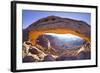 Mesa Arch Sunrise, Island in the Sky, Canyonlands National Park, Utah, United States of America-Neale Clark-Framed Photographic Print