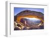 Mesa Arch Sunrise, Island in the Sky, Canyonlands National Park, Utah, United States of America-Neale Clark-Framed Photographic Print