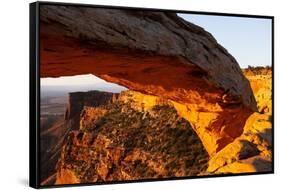 Mesa Arch. Utah, USA.-Tom Norring-Framed Stretched Canvas