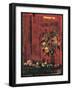 Mesa con Mantel Rojo-Juaquin Hidalgo-Framed Giclee Print