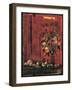 Mesa con Mantel Rojo-Juaquin Hidalgo-Framed Giclee Print