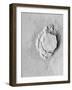 Mesa in the Avernus Colles Region of Mars-Stocktrek Images-Framed Photographic Print