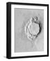 Mesa in the Avernus Colles Region of Mars-Stocktrek Images-Framed Photographic Print