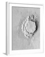 Mesa in the Avernus Colles Region of Mars-Stocktrek Images-Framed Photographic Print
