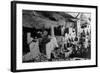 Mesa Verda Nat'l Park, Colorado - View of Cliff Palace Ruins-Lantern Press-Framed Art Print