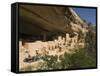 Mesa Verde, Mesa Verde National Park, UNESCO World Heritage Site, Colorado, USA-Snell Michael-Framed Stretched Canvas