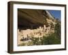 Mesa Verde, Mesa Verde National Park, UNESCO World Heritage Site, Colorado, USA-Snell Michael-Framed Photographic Print