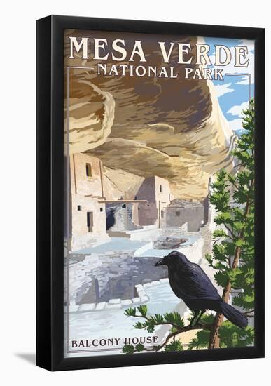Mesa Verde National Park, Colorado - BalcoNY House-null-Framed Poster