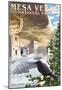 Mesa Verde National Park, Colorado - BalcoNY House-null-Mounted Poster