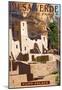 Mesa Verde National Park, Colorado - Cliff Palace-null-Mounted Poster