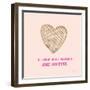 Mesh Heart-Lola Bryant-Framed Art Print