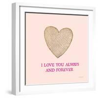 Mesh Heart-Lola Bryant-Framed Art Print