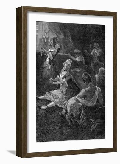 Mesmer's Patients-null-Framed Art Print