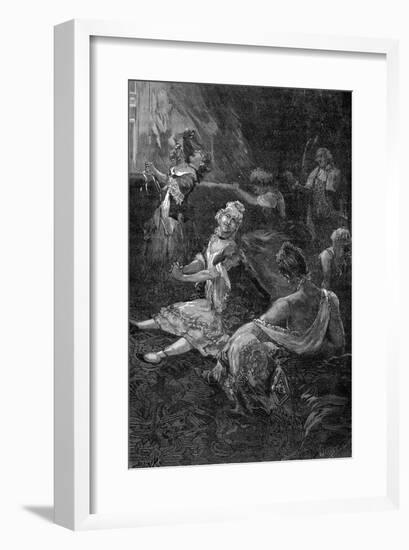 Mesmer's Patients-null-Framed Art Print