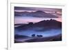 Mesmerizing Morning Hills and Fog, Petaluma California-Vincent James-Framed Photographic Print