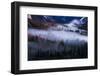 Mesmerizing Yosemite Valley, Streaming Fog and Trees-Vincent James-Framed Photographic Print