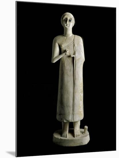 Mesopotamian Art : Figure of a Woman or Goddess-null-Mounted Photographic Print