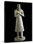 Mesopotamian Art : Figure of the Abu Deity-null-Stretched Canvas