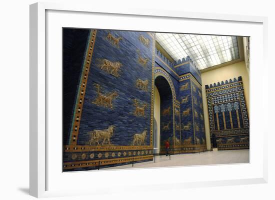 Mesopotamian Art. Neo-Babylonian. Ishtar Gate, One of the Eight Gates of the Inner Wall of…-null-Framed Giclee Print