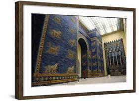 Mesopotamian Art. Neo-Babylonian. Ishtar Gate, One of the Eight Gates of the Inner Wall of…-null-Framed Giclee Print