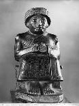 Gudea, Prince of Lagash, Dedicated to Ningizzada, Neo-Sumerian, Telloh, Ancient Girsu, c.2130 BC-Mesopotamian-Giclee Print