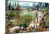 Mesozoic Landscape-Science Source-Mounted Giclee Print