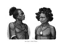 Papuan Types, 19th Century-Mesples-Giclee Print
