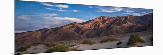 Mesquite Dunes and Panamint Range Death Valley-Steve Gadomski-Mounted Photographic Print