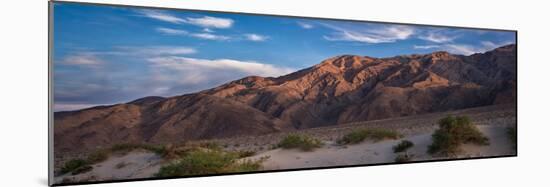 Mesquite Dunes and Panamint Range Death Valley-Steve Gadomski-Mounted Photographic Print