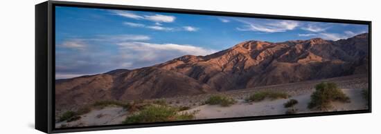 Mesquite Dunes and Panamint Range Death Valley-Steve Gadomski-Framed Stretched Canvas