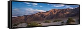 Mesquite Dunes and Panamint Range Death Valley-Steve Gadomski-Framed Stretched Canvas