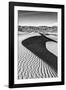 Mesquite Dunes, Death Valley National Park, California.-John Ford-Framed Photographic Print