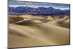 Mesquite Dunes, Death Valley National Park, California.-John Ford-Mounted Photographic Print