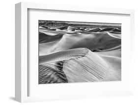 Mesquite Dunes, Death Valley National Park, California.-John Ford-Framed Photographic Print