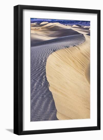 Mesquite Dunes, Death Valley National Park, California.-John Ford-Framed Photographic Print