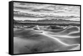 Mesquite Dunes, Death Valley National Park, California.-John Ford-Framed Stretched Canvas