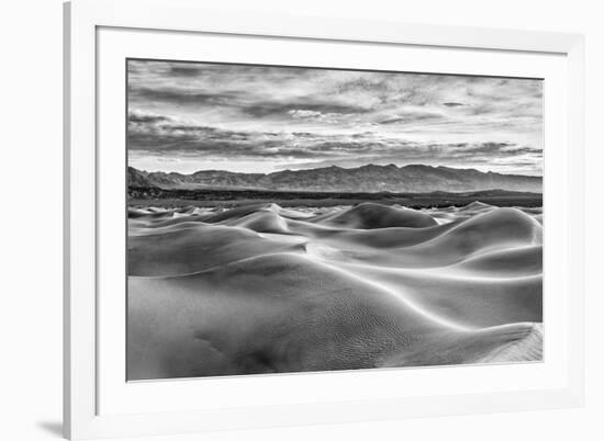 Mesquite Dunes, Death Valley National Park, California.-John Ford-Framed Photographic Print