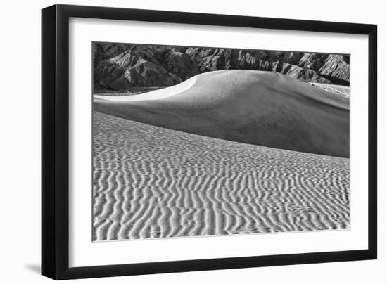 Mesquite Dunes, Death Valley National Park, California.-John Ford-Framed Photographic Print