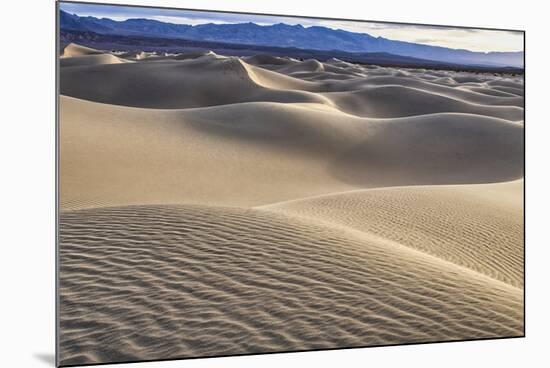 Mesquite Dunes, Death Valley National Park, California.-John Ford-Mounted Photographic Print