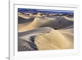 Mesquite Dunes, Death Valley National Park, California.-John Ford-Framed Photographic Print