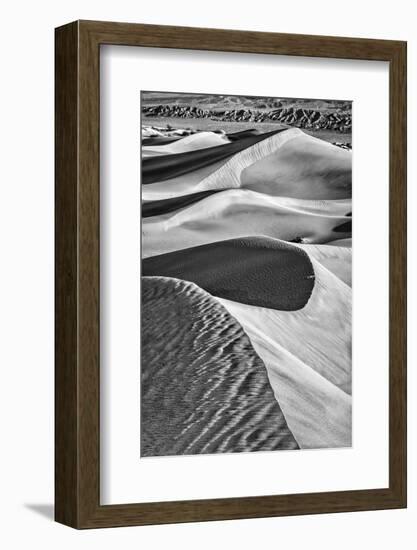 Mesquite Dunes, Death Valley National Park, California.-John Ford-Framed Photographic Print